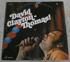 David Clayton Thomas Record Album LP Self Titled DECCA DL-75146 BST Solo 1969 picture