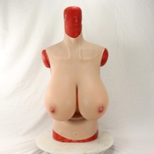 Huge Boobs Silicone Breast K Cup Forms Breastplate for Crossdresser Drag Queen picture