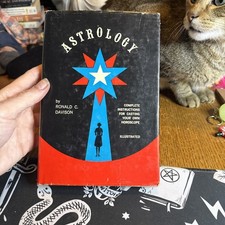 Vintage 1963 Astrology Ronald C Davison First Edition HC Arc Books Mid Century picture