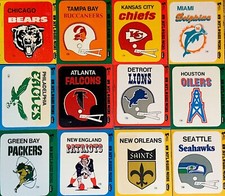 1980 Fleer NFL Team Action Football Logo Stickers / U Pick Cards / Buy2+ Save10% picture