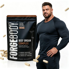 FORGEBODY Beef Organ Complex 60 Capsules – Grass Fed Beef Organ Supplement picture