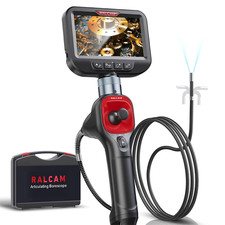 Ralcam 4-Way 360° Articulating Borescope Endoscope with light Inspection Camera picture