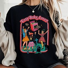 Vintage Easy Bake Coven Shirt, Retro Halloween T-shirts, Horror Halloween Tee picture