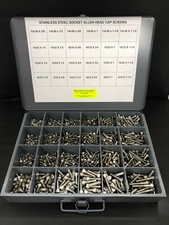 1160pcs ASSORTMENT KIT- STAINLESS STEEL SOCKET HEAD CAP SCREW- HEX ALLEN DRIVE picture