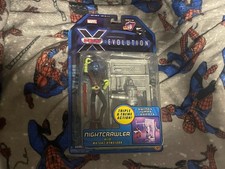 2001 Toy Biz X-Men Evolution Nightcrawler Mutant Gymcisor Figure Sealed picture
