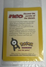 Entei 34/53 Wotc Promo Reverse Holo Unopened Pack Pokemon Movie picture