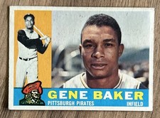 1960 Topps - High Number - Gene Baker #539 EX+ picture