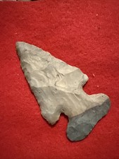 3 3/4 Inch Thebes Arrowhead Fairfield Co Ohio Flintridge  picture