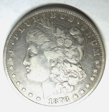 1878-S Morgan Silver Dollar $1 San Francisco Mint Business Strike Coin picture