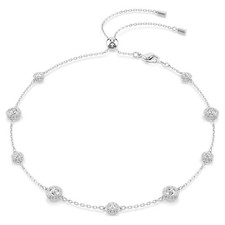 Swarovski Una Angelic Necklace, Round Cut, Double Sided Motifs, Rhodium Plated picture