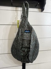 Kavu Rope Sling Crossbody Bag Special Edition Forest Folklore Green Animals NWT picture