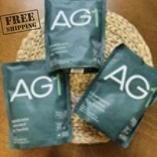 Genuine 3x Bags AG1 Athletic Greens PowderPouch 12.7oz 360g 30 Day Supply 07/28 picture