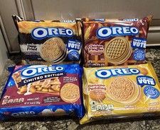 Oreo Limited Edition Lot 4 Apple Pie Banana Pudding Deep Fried Chicken & Waffles picture
