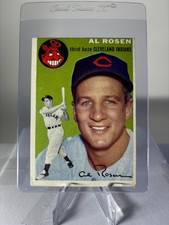 1954 Topps Al Rosen Cleveland Indians #15 picture