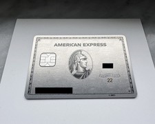 AMEX Platinum | American Express Platinum Metal Card. Authentic. Collectable. picture