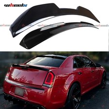 For 11-23 Chrysler 300 Carbon Fiber M Style Trunk Spoiler+V Style Rear Roof Wing picture