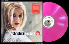 CHRISTINA AGUILERA Self Titled LP on PINK VINYL Sealed NEW What A Girl Wants picture