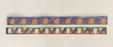 Vintage Carson Dellosa Halloween Theme 3D Bulletin Board Boarder Strip Lot Of 2 picture