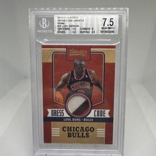 2010-11 Classics Dress Code 17/25 Luol Deng #15 game worn Beckett 7.5 game worn picture