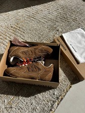 Miu Miu x New Balance 574 Brown Suede Sneakers - EU 40 picture