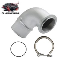 For Cummins ISX For BorgWarner S400 Style V-Band 90 Degree Turbo Elbow picture