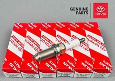 OEM TOYOTA Spark Plugs 90919-01263 Set of 6 picture