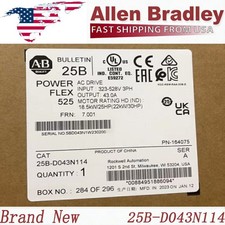 New Arrival AB 25B-D043N114 AB 25BD043N114 PowerFlex 525 AC Drive PLC 1PC US picture