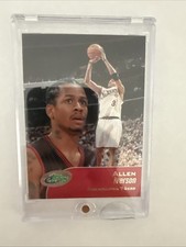 Topps 2001-02 eTopps Allen Iverson #3 Philadelphia 76ers NBA Card picture