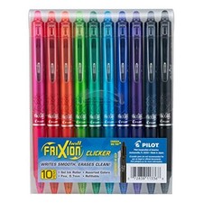 10 Pack Gel Ink Pens, 0.7mm, Assorted Colors, Roller Ball Writing picture