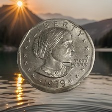 1979P Susan B Anthony $ WIDE RIM NEAR DATE RPM P/P DDO IGWT NGC MS61 picture