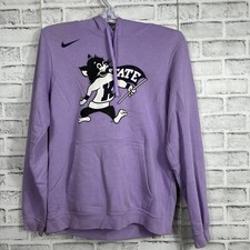 Men’s Kansas State Wildcats Nike Size S Lavender Hoodie Sweatshirt Pullover picture