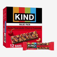 KIND Dark Chocolate Cherry Cashew Protein Bars Value Pack, 12 Count picture