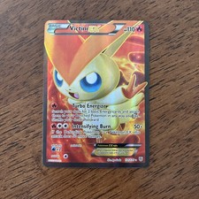 Pokemon Victini EX Full Art 131/135 Plasma Storm Holo LP-NM picture