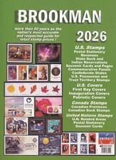 New 2026 Brookman Stamp Catalog For US Canada UN + Covers Color Guide Price List picture