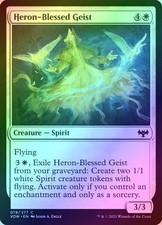 Heron-Blessed Geist Foil (019) Innistrad: Crimson Vow VOW MTG Magic picture