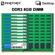 DDR3 80GB (10x8GB) 1333 1600MHZ Q-PERTORS 1.5V 240-PIN DIMM Desktop Memory RAM picture