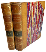 Antique Victorian Ingoldsby Legends 2 Vol Leather BOOTH TARKINGTON BOOKPLATES picture