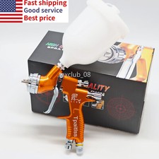 PRO LITE Golden Car Paint Tool Pistol Automobile Spray Gun TE20 1.3mm  picture