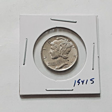 Better Condition BU?  1941 S Mercury Silver Dime Nice Coin J599 picture