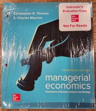 New Loose-Leaf for Managerial Economics by S. Charles Maurice and Chris Thomas picture