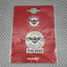 Brentford FC The Bees Blackout Crest Magnet picture