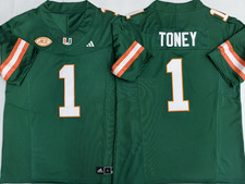  Malachi Toney Jersey Miami Hurricanes Stitched Jersey All Size picture