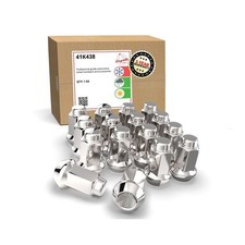 16pc Chrome Acorn Lug Nuts 10mm x 1.25 14mm Hex ATV UTV  2022+ Yamaha Kodiak picture