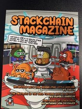 Stackchain Magazine Log 4 RARE Limited Edition #58/420 - Bitcoin Collectible picture