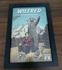 Wilfred Cast Signed 11x17 Framed Poster SDCC picture