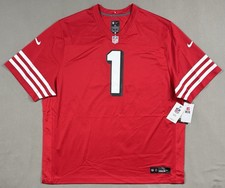 NWT Deebo Samuel Sr Nike NFLPA San Francisco 49ers NFL Jersey Red Men's Sz 3XL picture