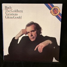 BACH Goldberg Variations - GLENN GOULD piano - CBS ST LP 1982 gate picture