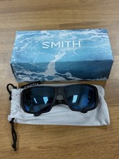 Smith Guide's Choice Matte Black Ice Tortoise ChromaPop Polarized Blue Lens NEW picture