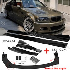 For 3 Series E46 E90 E91 E93 F30 Front Bumper Lip+86.6