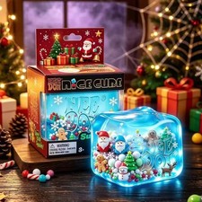 NeeDoh Nice Cube Squishy Toy Halloween Christmas Themed Squeeze Cube  picture